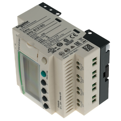 Schneider Electric Zelio Logic Series Logic Module, 24 V dc Supply, Relay Output, 8-Input, Analogue, Discrete Input