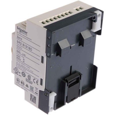Schneider Electric Zelio Logic 2 Series PLC CPU for Use with Zelio 2, Relay Output, 8 (Up → 8 Digital, Up