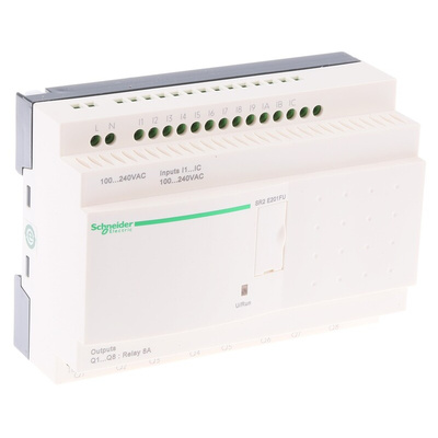 Schneider Electric Zelio Logic Series Logic Module, 100 → 240 V ac Supply, Relay Output, 12-Input, Discrete Input