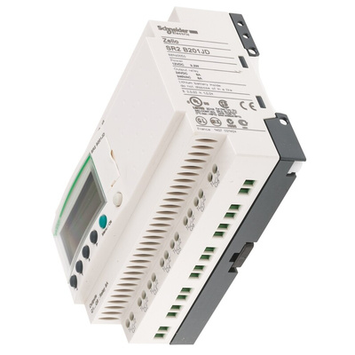 Schneider Electric Zelio Logic Series Logic Module, 12 V dc Supply, Relay Output, 12-Input, Analogue, Discrete Input