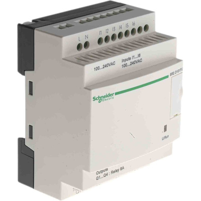 Schneider Electric Zelio Logic Series Logic Module, 100 → 240 V ac Supply, Relay Output, 6-Input, Discrete Input