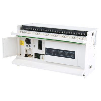 Schneider Electric Twido Series Logic Module, 100 → 240 V ac Supply, Relay, Transistor Output, 24-Input, Sink,