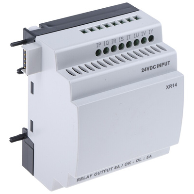 Crouzet Millenium 3 Series I/O module for Use with Millenium 3 Series, 24 V dc Supply, Relay Output, 8-Input, Digital