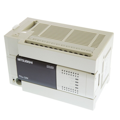Mitsubishi FX3U Series Logic Module, 100 → 240 V ac Supply, Relay Output, 16-Input, Sink, Source Input