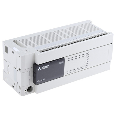 Mitsubishi FX3U Series Logic Module, 100 → 240 V ac Supply, Relay Output, 32-Input, Sink, Source Input