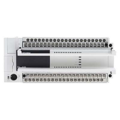 Mitsubishi FX3U Series Logic Module, 100 → 240 V ac Supply, Relay Output, 32-Input, Sink, Source Input
