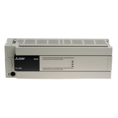 Mitsubishi FX3U Series Logic Module, 100 → 240 V ac Supply, Relay Output, 40-Input, Sink, Source Input