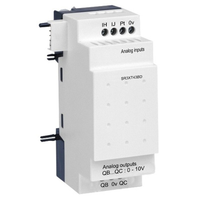 Schneider Electric Zelio Logic Series I/O module for Use with Zelio Logic Modules, 24 V dc Supply, Analogue Output,