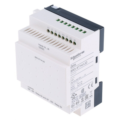 Schneider Electric Zelio Logic Series I/O module for Use with Zelio Logic Modules, 12 V dc Supply, Relay Output,