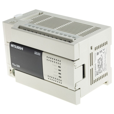 Mitsubishi FX3U Series Logic Module, 100 → 240 V ac Supply, Transistor Output, 16-Input, Sink, Source Input