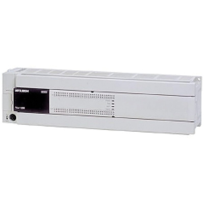 Mitsubishi FX3U Series Logic Module, 100 → 240 V ac Supply, Transistor Output, 64-Input, Sink, Source Input