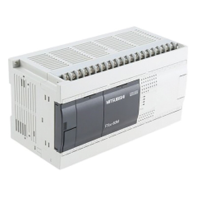 Mitsubishi FX3G Series Logic Module, 12 → 24 V dc Supply, Transistor Output, 36-Input, Sink, Source Input