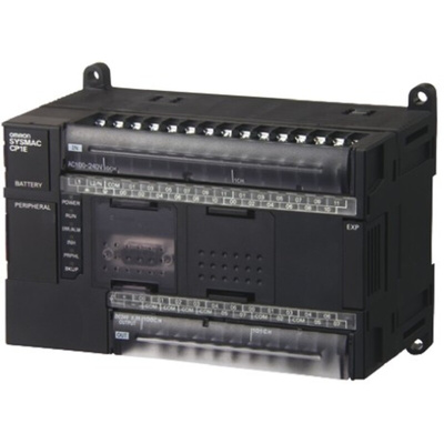 Omron CP1E Series PLC CPU for Use with CP1E Series, Transistor Output, 24-Input, Pulse Input