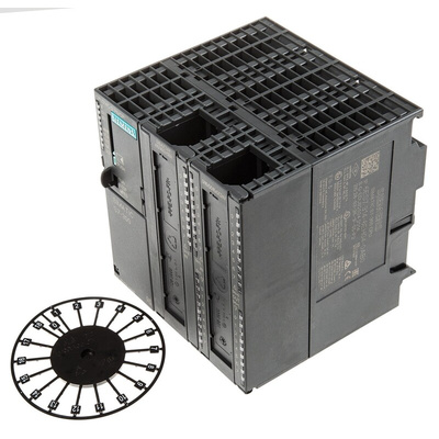 Siemens SIMATIC S7-300 Series PLC CPU, 24 V Supply, Analogue, Digital Output, 28 (24 Digital, 4 Analogue)-Input,