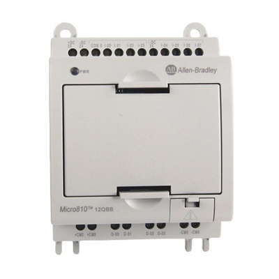 Allen Bradley Micro810 Series PLC CPU, Analogue, Digital Output, 8-Input, Analogue, Digital Input