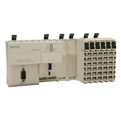 Schneider Electric Modicon M258 Series PLC CPU for Use with Modicon M258, Digital Output, 26-Input, Analogue, Digital