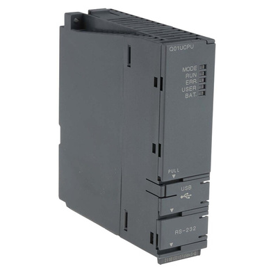 Mitsubishi Q Series Series PLC CPU for Use with MELSEC Q Series, 1024-Input