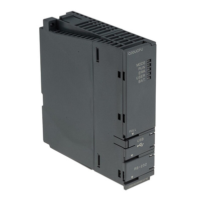 Mitsubishi Q Series Series PLC CPU for Use with MELSEC Q Series, 1024-Input