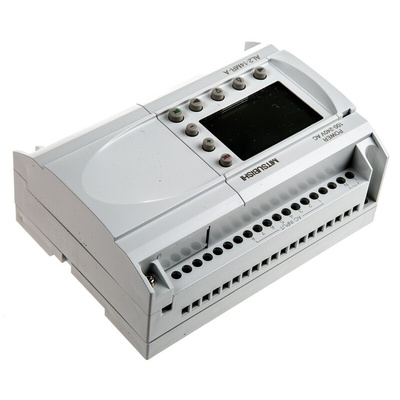 Mitsubishi Alpha 2 Series Logic Module, 100 → 240 V ac Supply, Relay Output, 8-Input, Digital Input