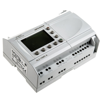 Mitsubishi Alpha 2 Series Logic Module, 100 → 240 V ac Supply, Relay Output, 8-Input, Digital Input