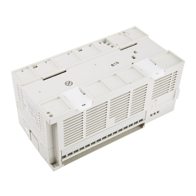 Mitsubishi FX3GE Series PLC CPU for Use with FX3 Series, Relay Output, 24-Input, DC Input