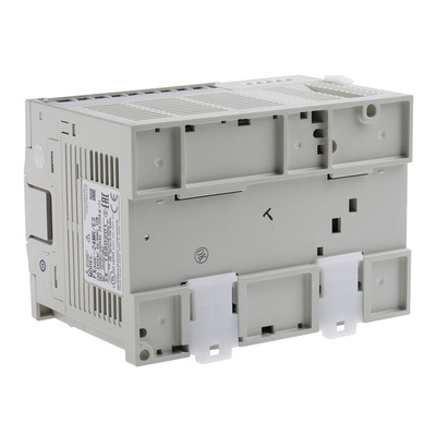 Mitsubishi FX3GE Series PLC CPU for Use with FX3 Series, Relay Output, 14-Input, DC Input