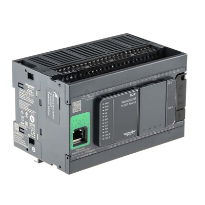 Schneider Electric Modicon M241 Series PLC CPU, Transistor Output, 14-Input