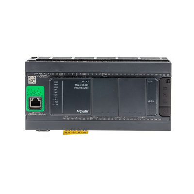 Schneider Electric Modicon M241 Series PLC CPU, Transistor Output, 24-Input