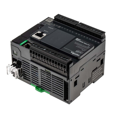 Schneider Electric Modicon M221 Series PLC CPU, 100 → 240 V ac Supply, Digital Output, 14-Input, Discrete Input