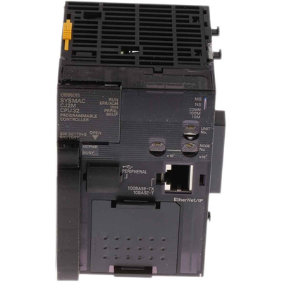 Omron CJ2M Series PLC CPU for Use with CJ2 Series, DC Input