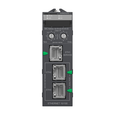 Schneider Electric Modicon M580 Series Communication Module for Use with Modicon M580 Ethernet I/O Architecture