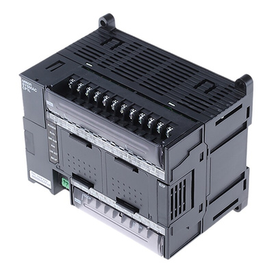Omron CP1L-EM Series PLC CPU for Use with CP Series, Relay Output, 18-Input, DC Input