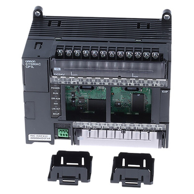 Omron CP1L-EM Series PLC CPU for Use with CP Series, Relay Output, 18-Input, DC Input