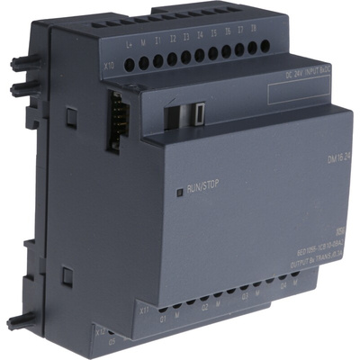 Siemens LOGO! Series I/O module for Use with LOGO! 8, LOGO! 8.2, 24 V dc Supply, Digital Output, 8-Input, Digital Input