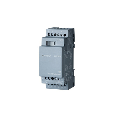 Siemens LOGO! Series I/O module for Use with LOGO! 8, LOGO! 8.2, 12 → 24 V dc Supply, 2-Input, Analogue