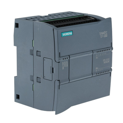 Siemens SIMATIC S7-1200 Series PLC CPU for Use with SIMATIC S7-1200 Series, 20.4 → 28.8 V dc Supply, Digital,