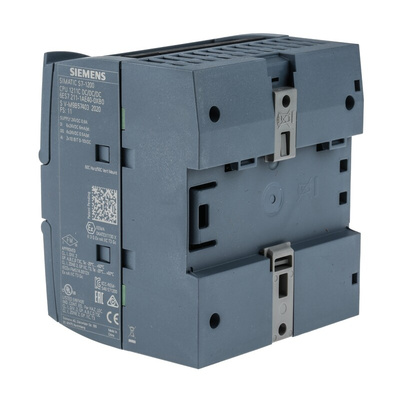 Siemens SIMATIC S7-1200 Series PLC CPU for Use with SIMATIC S7-1200 Series, 20.4 → 28.8 V dc Supply, Digital,