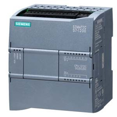 Siemens SIMATIC S7-1200 Series PLC CPU for Use with SIMATIC S7-1200 Series, 20.4 → 28.8 V dc Supply, Digital,