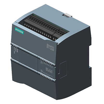 Siemens SIMATIC S7-1200 Series PLC CPU for Use with SIMATIC S7-1200 Series, 20.4 → 28.8 V Supply, Digital, Relay