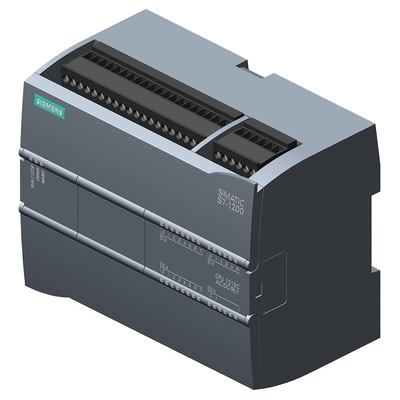 Siemens SIMATIC S7-1200 Series PLC CPU for Use with SIMATIC S7-1200 Series, 230 V ac Supply, Digital, Relay Output, 14