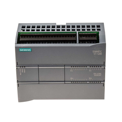 Siemens SIMATIC S7-1200 Series PLC CPU for Use with SIMATIC S7-1200 Series, 20.4 → 28.8 V Supply, Digital,