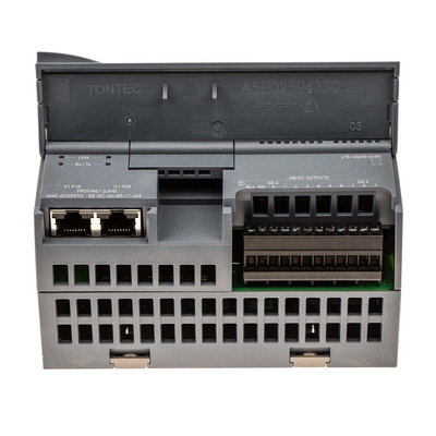 Siemens SIMATIC S7-1200 Series PLC CPU for Use with SIMATIC S7-1200 Series, 20.4 → 28.8 V Supply, Digital,