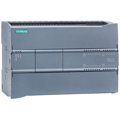 Siemens SIMATIC S7-1200 Series PLC CPU for Use with SIMATIC S7-1200 Series, 24 V Supply, Digital, Transistor Output, 14