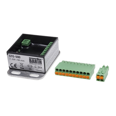 BARTH lococube mini-PLC Series PLC I/O Module for Use with STG-115, 7 → 32 V dc Supply, PWM, Solid State Output,
