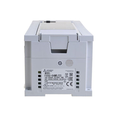 Mitsubishi FX5U Series PLC CPU for Use with MELSEC IQ-F Series IQ Platform-Compatible PLC, Relay, Transistor Output,