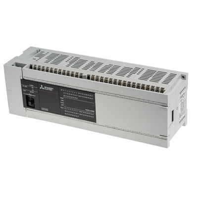 Mitsubishi FX5U Series PLC CPU for Use with MELSEC IQ-F Series IQ Platform-Compatible PLC, Relay, Transistor Output,