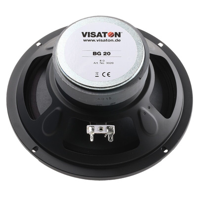 Visaton 205mm dia 40W nom Full Range Speaker Driver, 8Ω, Maximum of 18 kHz