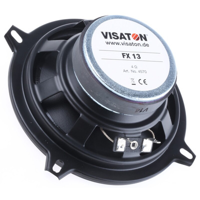 Visaton 129mm dia 30W nom Tweeter Speaker Driver, 4Ω, 60 Hz → 20 kHz