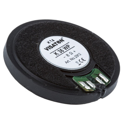 Visaton 36mm dia 1W nom Full Range Speaker Driver, 8Ω, 300 Hz → 20 kHz