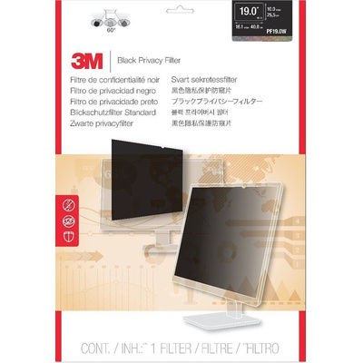 3M Touch Screen Compatible 19in Privacy screen